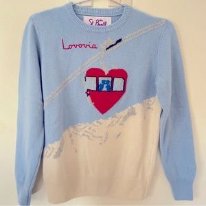 MC2 Saint Barth Men’s lightweight sweater with Lovovia print